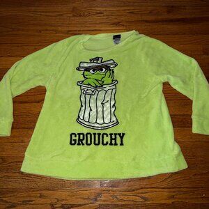 Sesame Street Oscar Sweater Size XXL | Used Condition